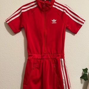 Girls Adidas Trifold Skirt Jumpsuit
